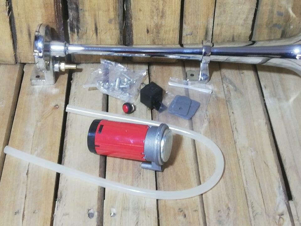12V 150db Luft Horn Kit Druckluft Hupe