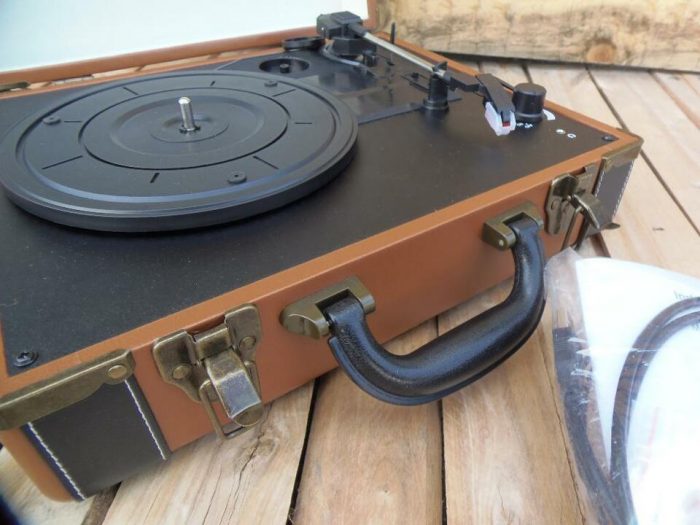 MUSITREND Plattenspieler Schallplattenspieler Turntable Riemenget zoll-lager.de – Bild 6
