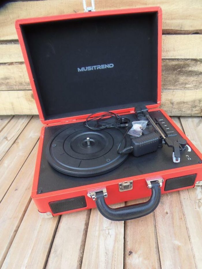 MUSITREND Plattenspieler Schallplattenspieler Turntable Riemenget zoll-lager.de
