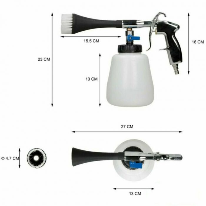 TORNADO EFFEKT GUN DRUCKLUFT REINIGUNGSPISTOLE – Bild 4
