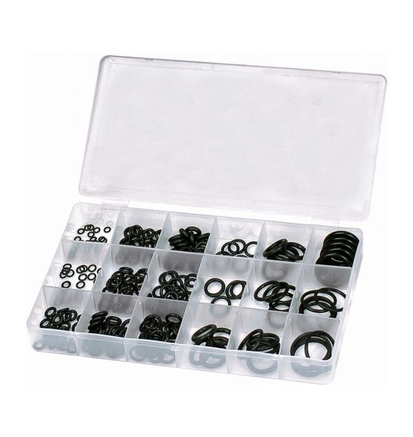 VOARGE O-Ring Set 225 Stück - 18 Größen Nitrilkautschuk Dichtungen 3-22mm