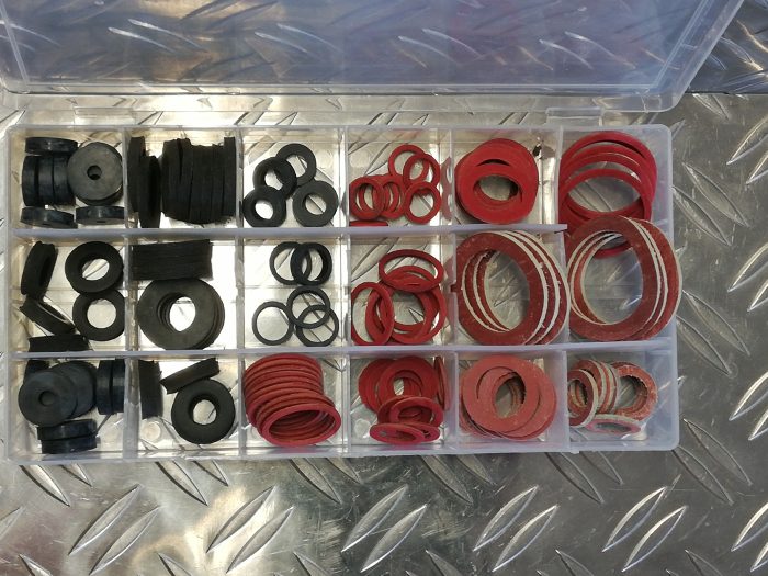 Dichtungen Dichtring-Set Dichtungsringe Gummi-Dichtung incl. Box – Bild 2