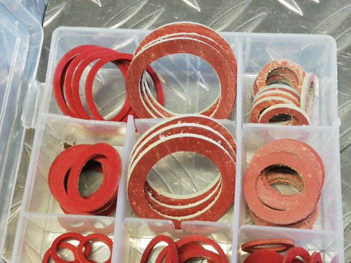 Dichtungen Dichtring-Set Dichtungsringe Gummi-Dichtung incl. Box – Bild 6