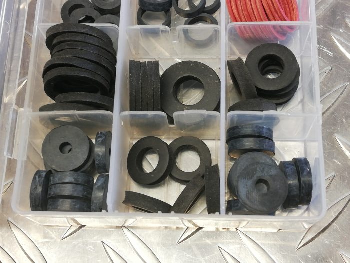 Dichtungen Dichtring-Set Dichtungsringe Gummi-Dichtung incl. Box – Bild 3