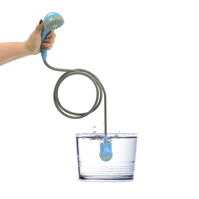 Mobiles Duschset aufladbar Outdoor Camping