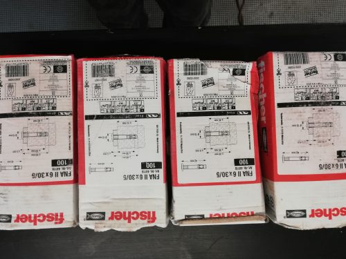 4 x Fischer-Nagelanker mit Nagelkopf Typ FNA II 6x30/ 5 | Zoll Lager