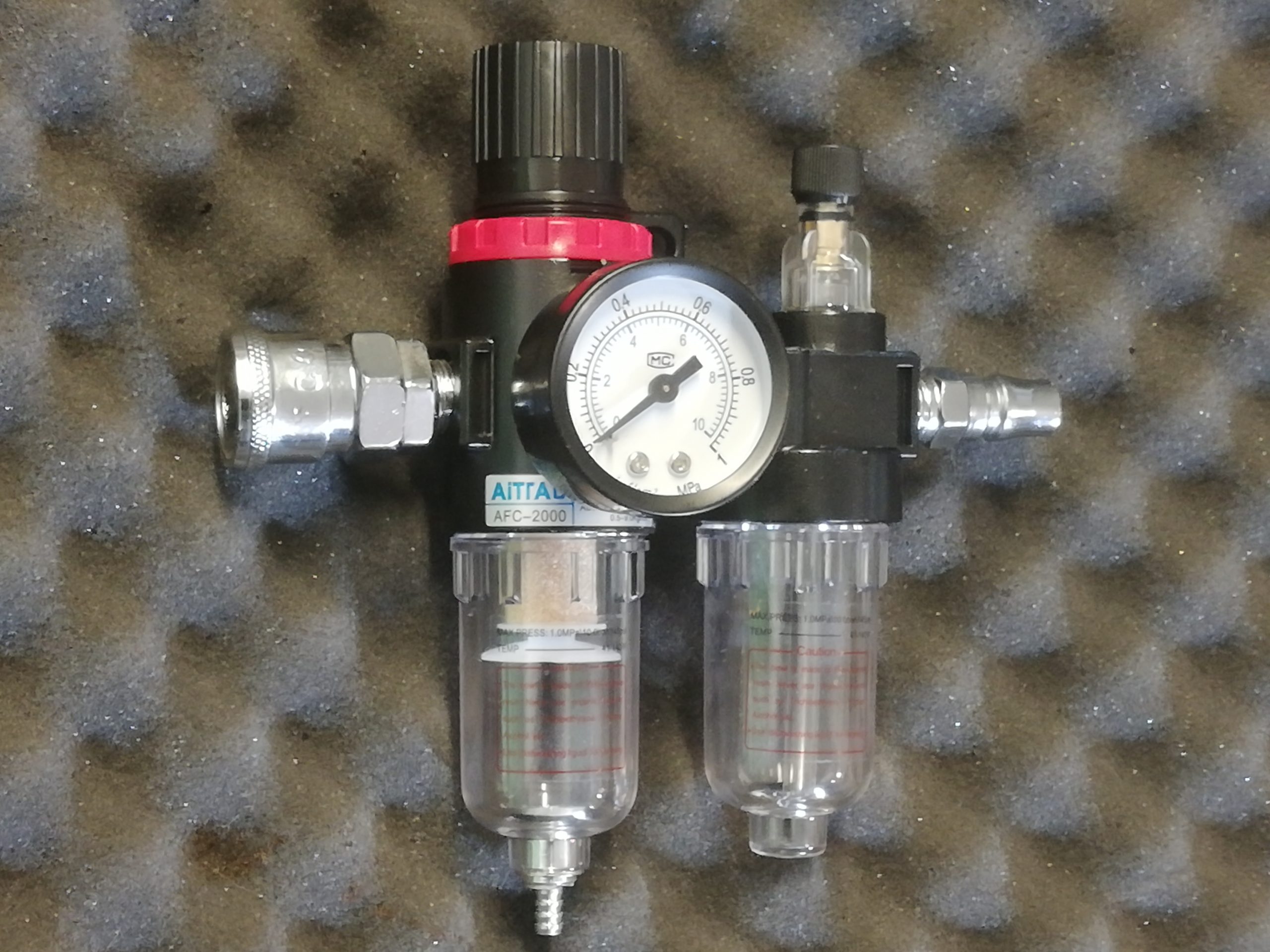 Öl-Wasserabscheider Öl Wasser Separator 1/4'' Filter Langlebig Praktisch