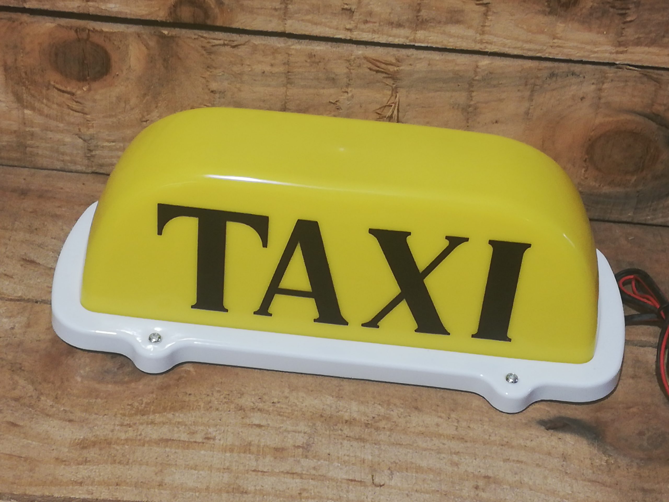 Magnet Taxischild Dachschild 12V LED Taxi Dachzeichen Auto Lampe Beleuchten 