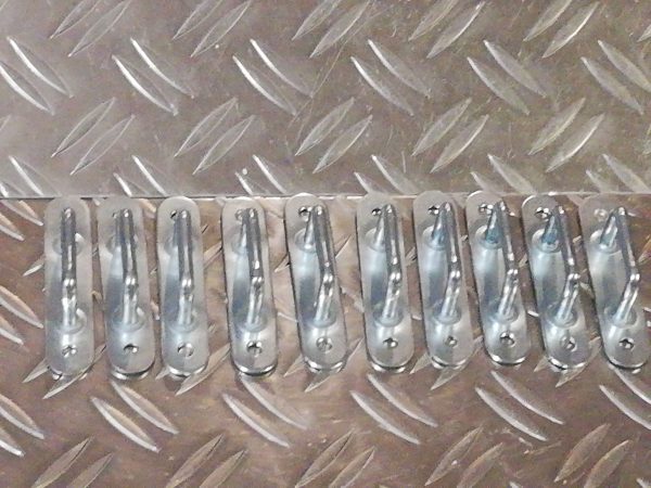 10 x Planenöse Rechteckig 36mm Planenverschluss Öse Plane | Zoll Lager