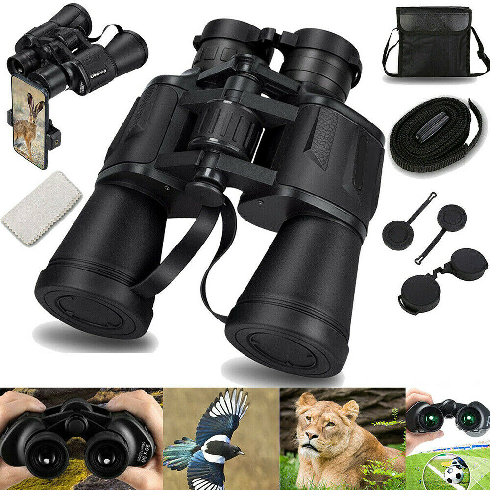 20x50 Fernglas HD Tag und Nachtsicht Jagdfernglas Binoculars Ferngläser Zoom 