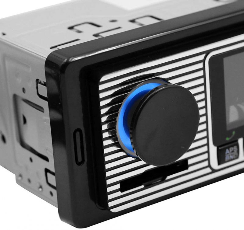 Retro Oldtimer Autoradio Bluetooth Stereo Player USB MP3 1DIN Oldtimer