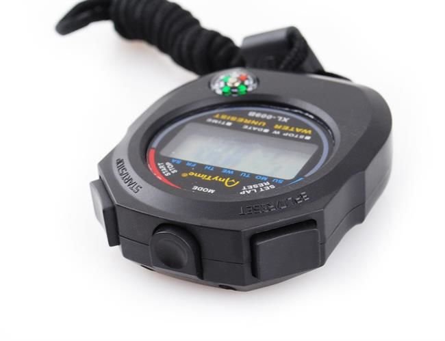 Digital Stoppuhr Multifunktion Taschenuhr Stopp Kompass Kalender Alarm 