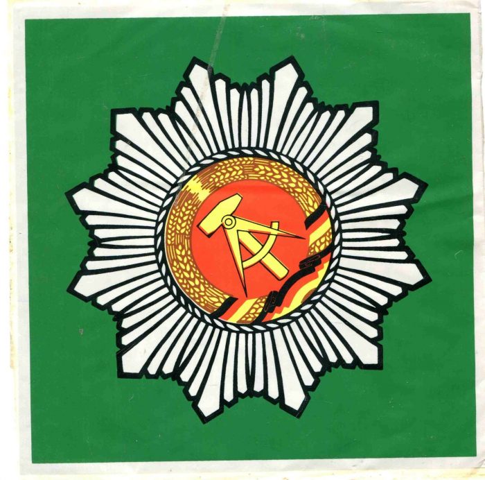 2X Original DDR MdI VP Paar Aufkleber Kfz Fahrzeug Pkw Volkspolizei Bereitschaften 20 cm – Bild 2