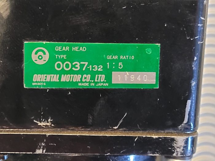 ORIENTAL MOTOR Reversible 4023 mit Getriebekopf 0037-132 – Bild 9